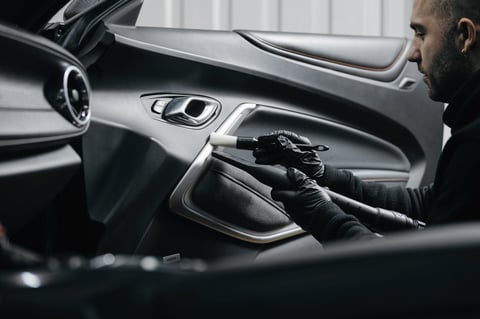 Car interior detailing
